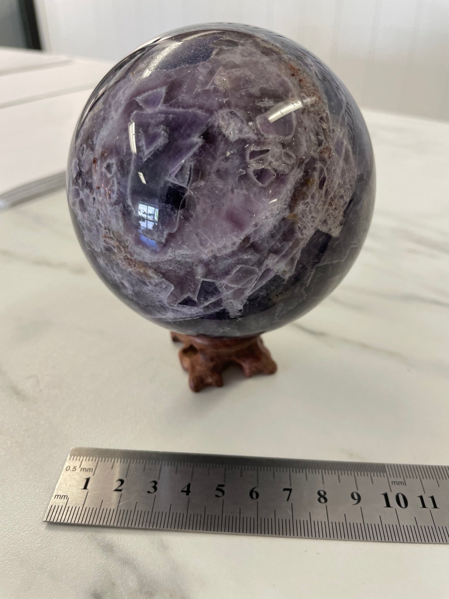 Amethyst Sphere 8cm - 1019