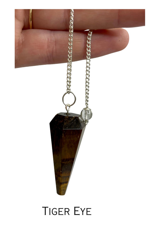 Tiger Eye Pendulum