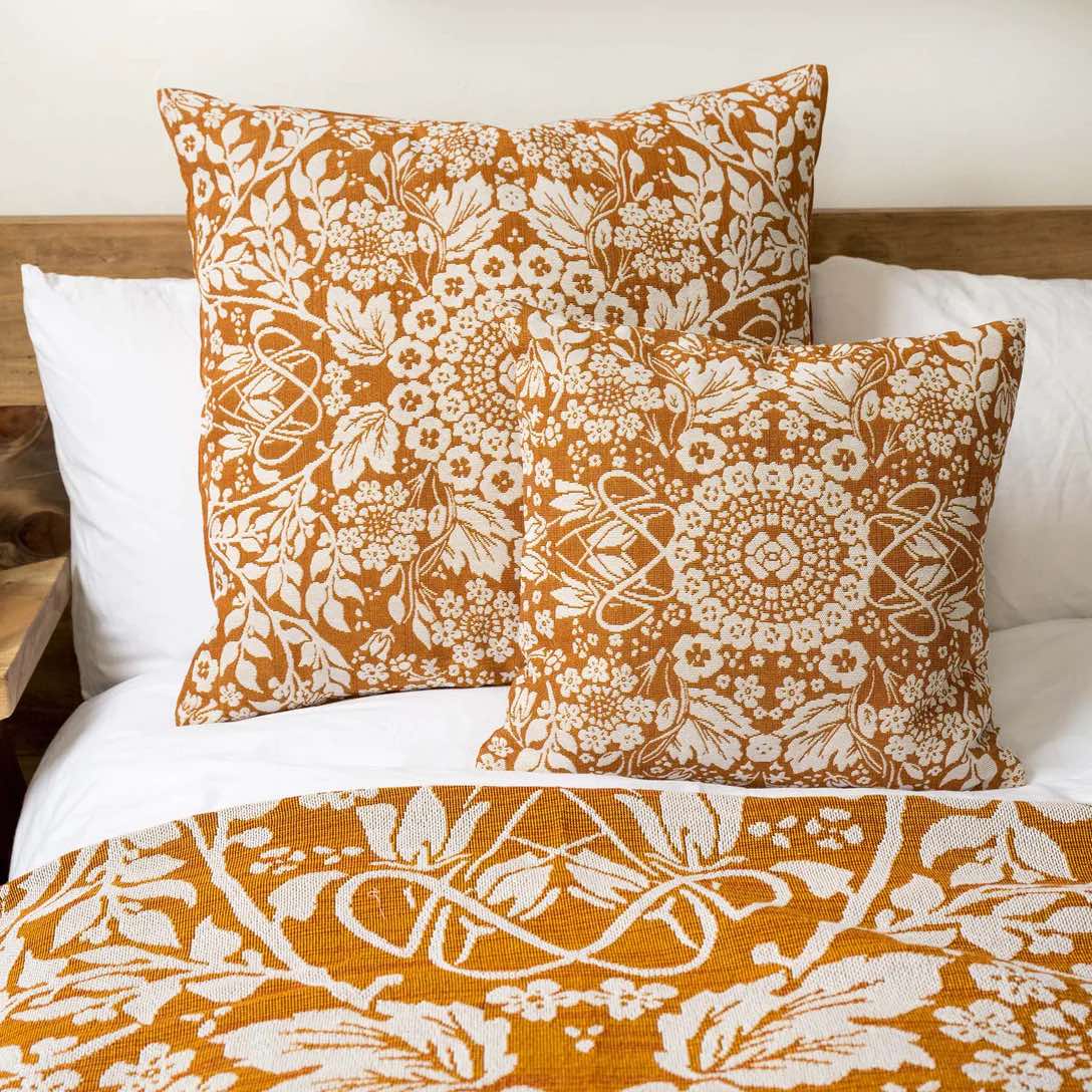 'GOLDEN SLUMBERS' WOVEN SCATTER CUSHION COVER