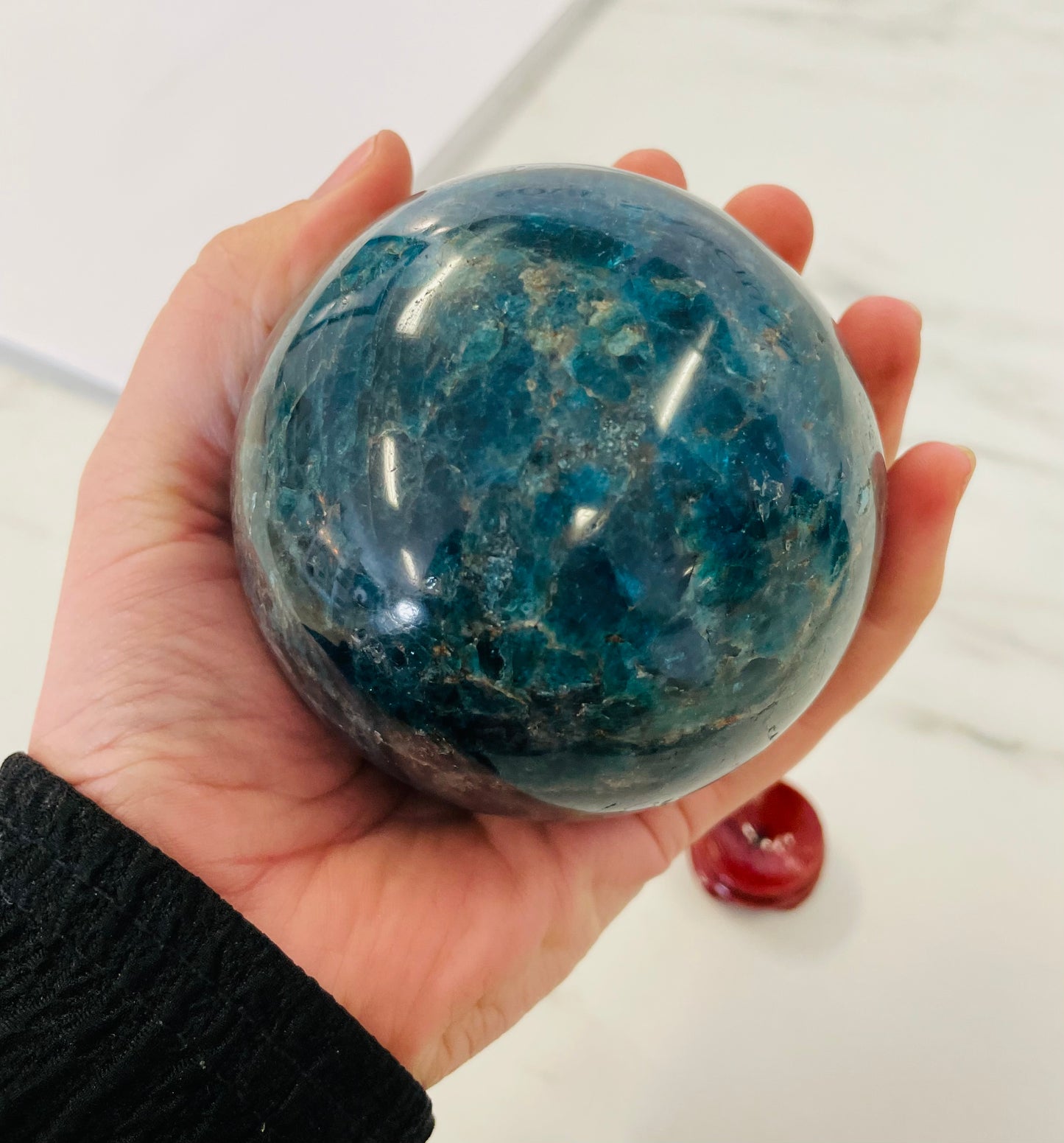 Apatite Sphere - 1157