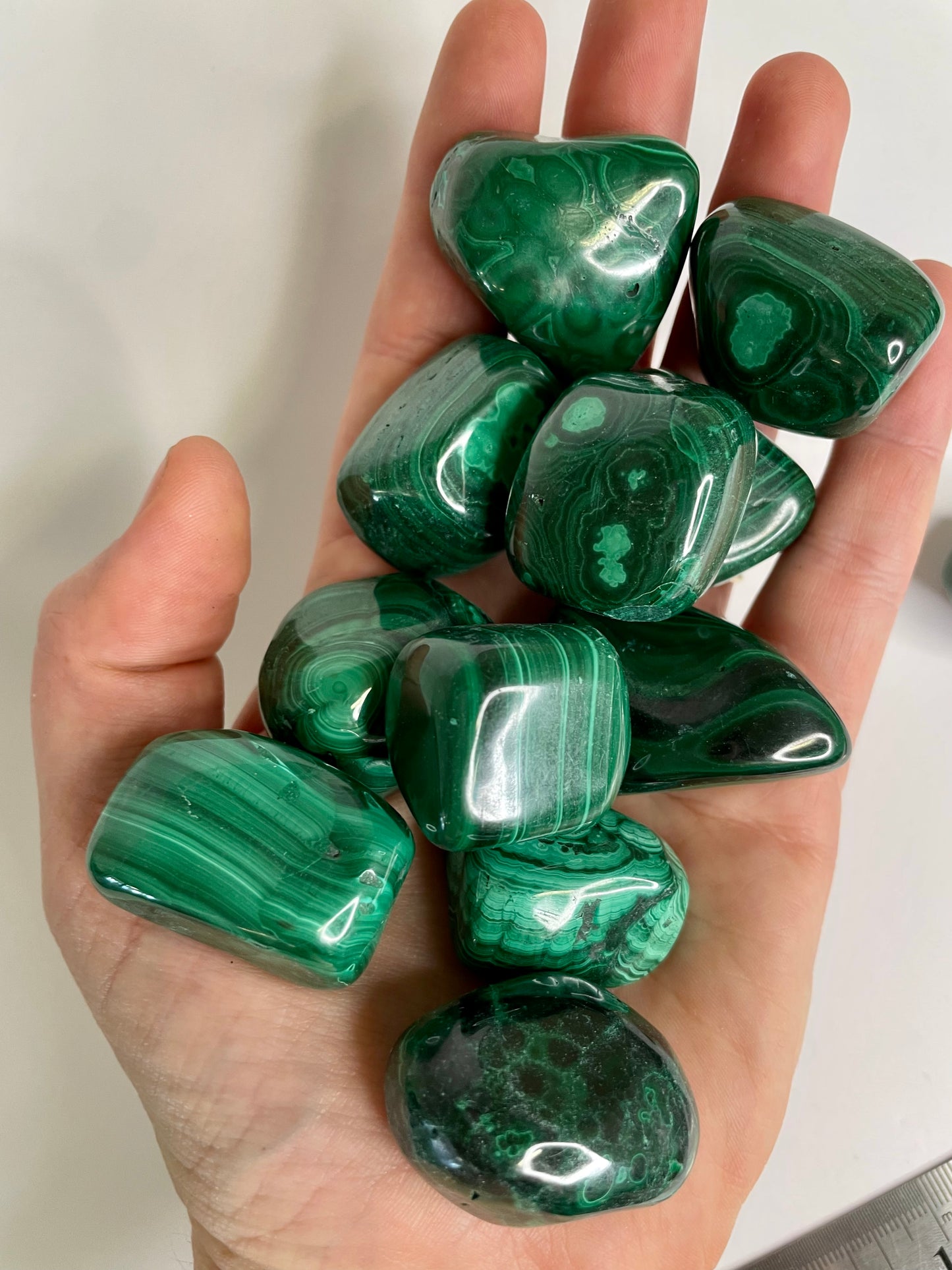 Malachite Tumbles - 1215