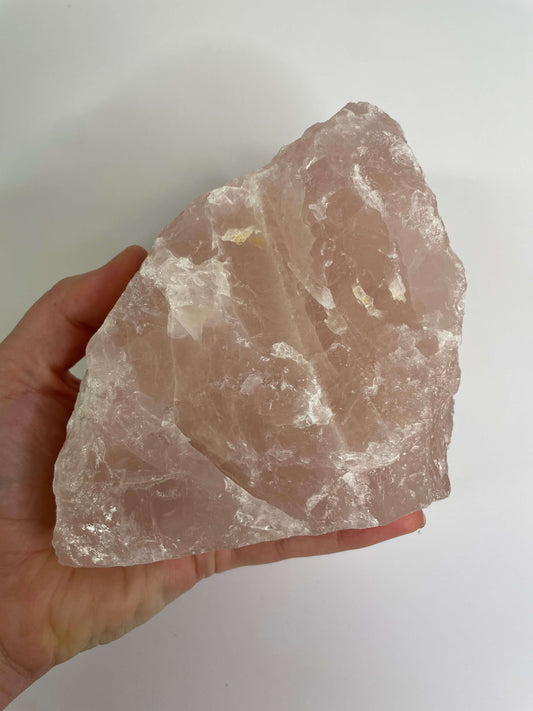 Large Piece RAW Rose Quartz  (1008)