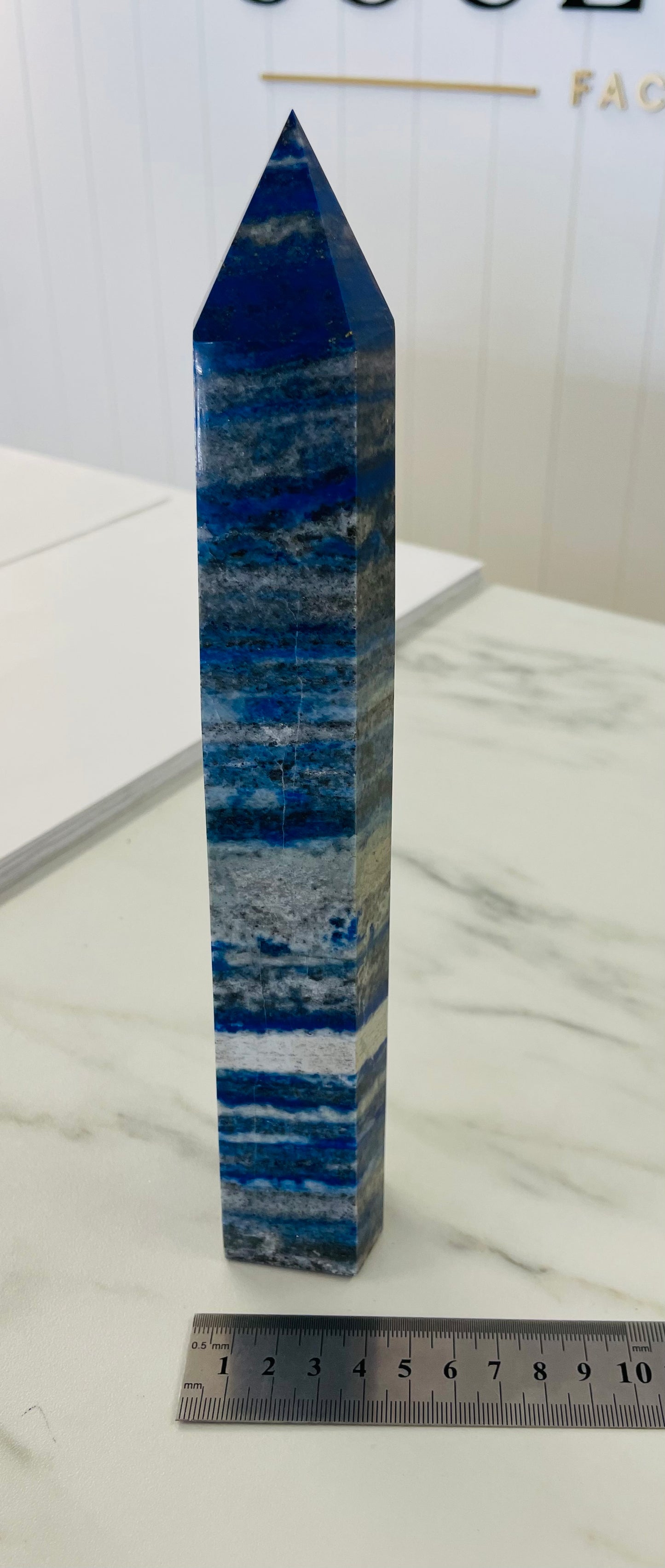 Lapis Lazuli Tower 24cm - 1070