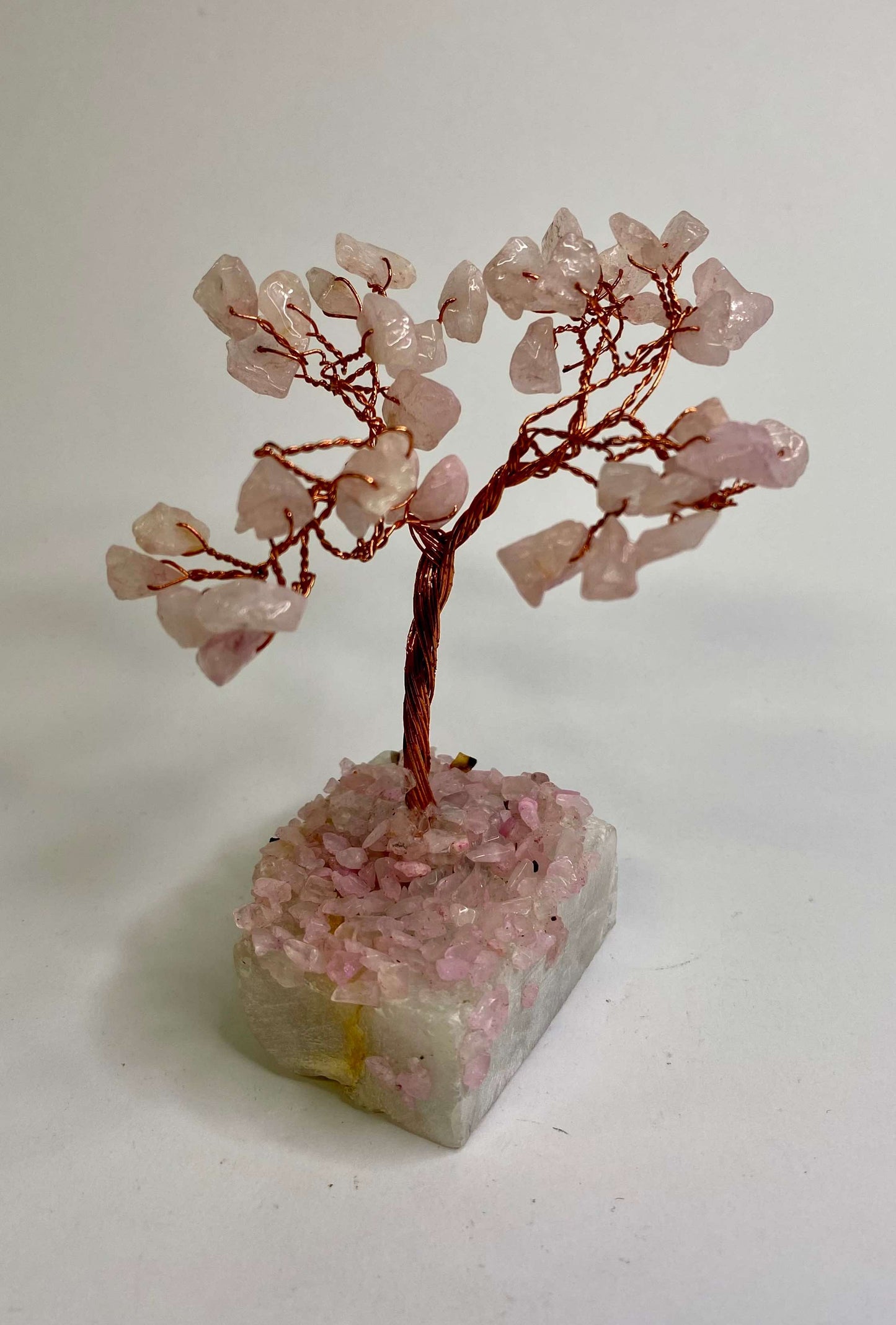 Rose Quartz Crystal Tree