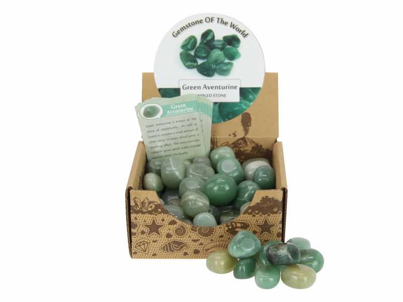 Green Aventurine (Lucky Talisman) TUMBLE STONE