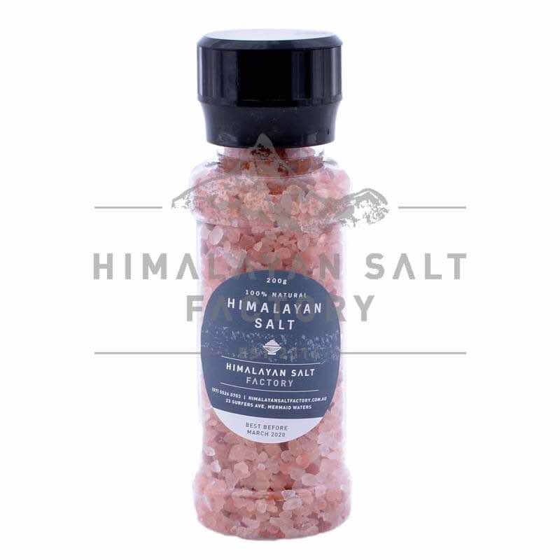 200g Himalayan Salt - Plastic Grinder