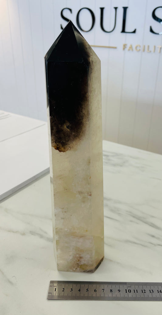 Smokey Quartz Tower 30cm - 1043