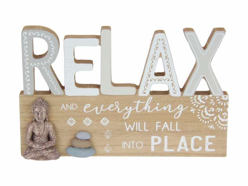 Relax Plaque