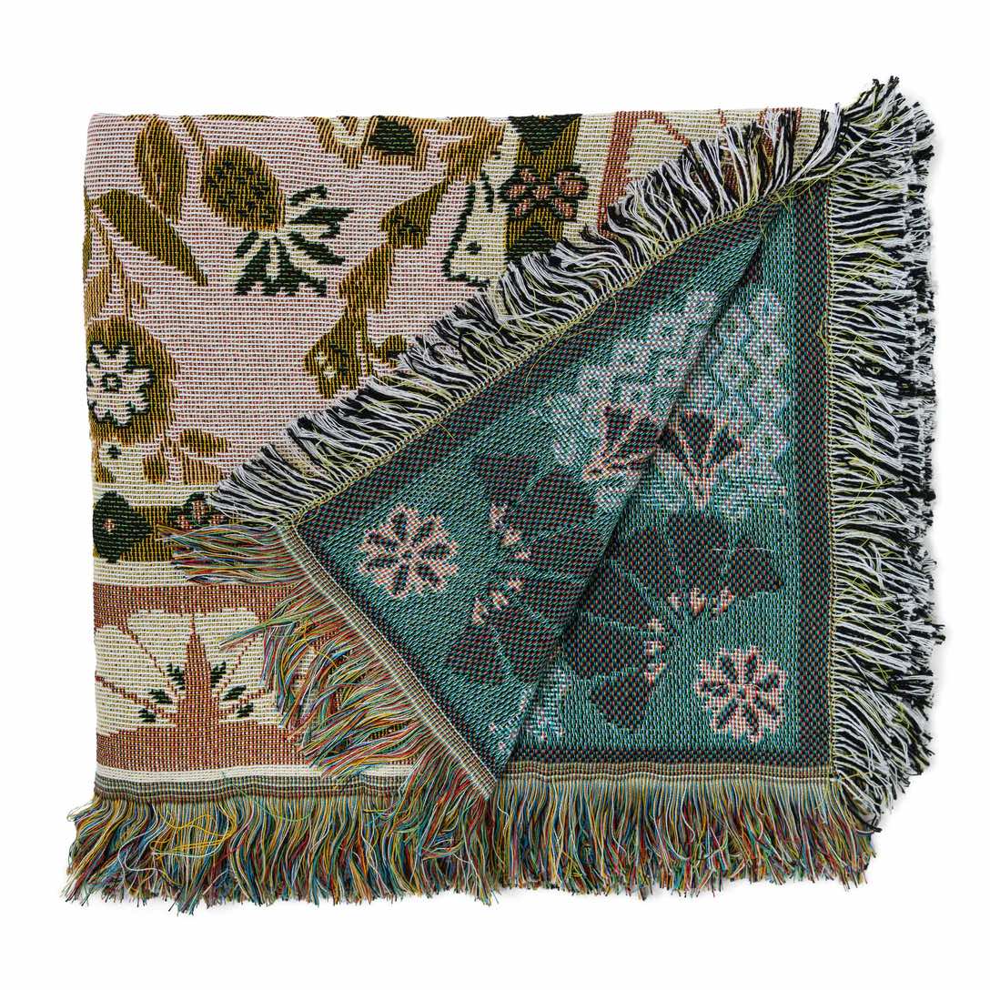 'ELEANOR RIGBY' WOVEN PICNIC RUG/THROW