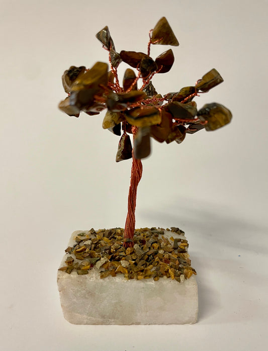 Tigers Eye Crystal Tree