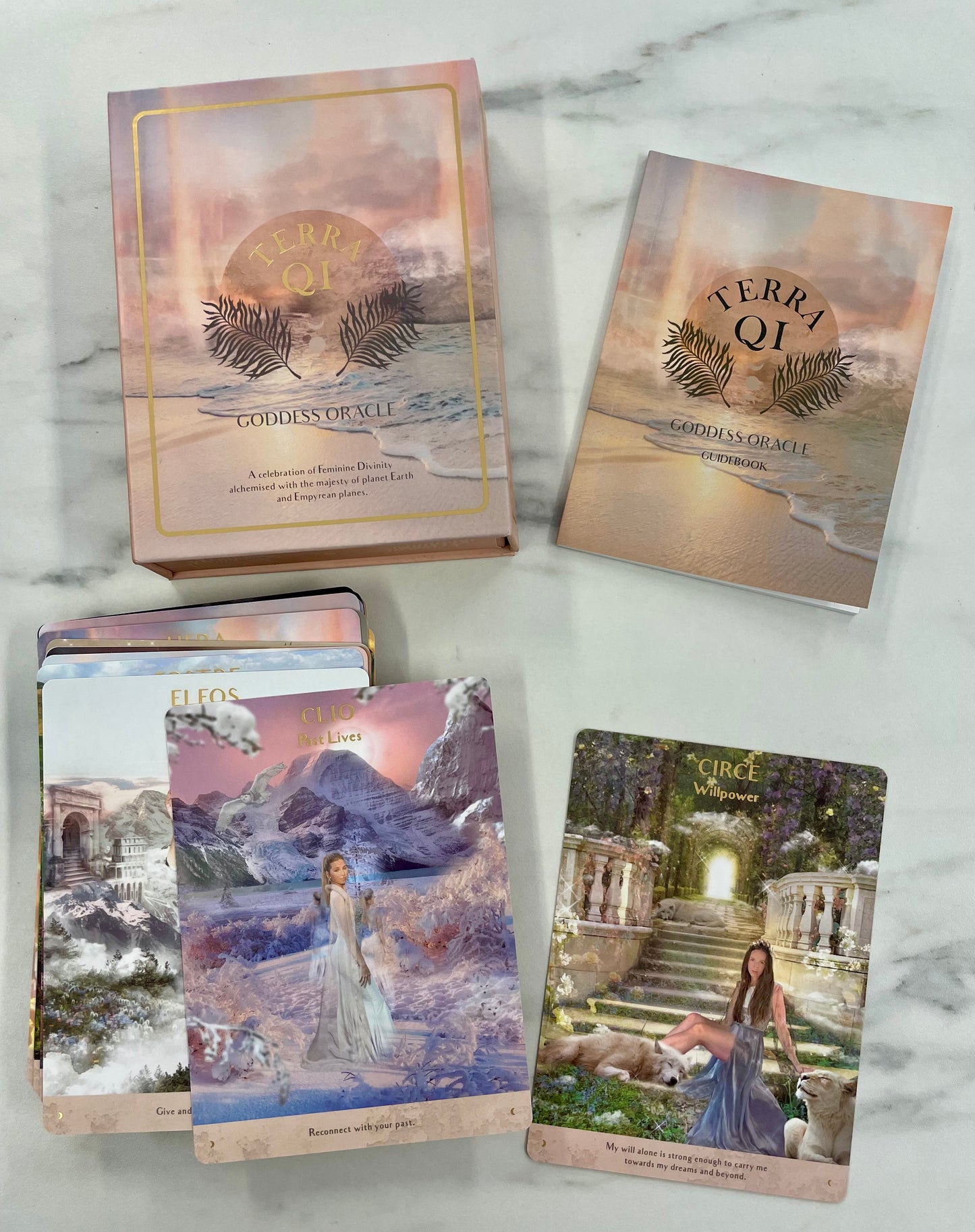 Terra QI Goddess ORACLE CARDS