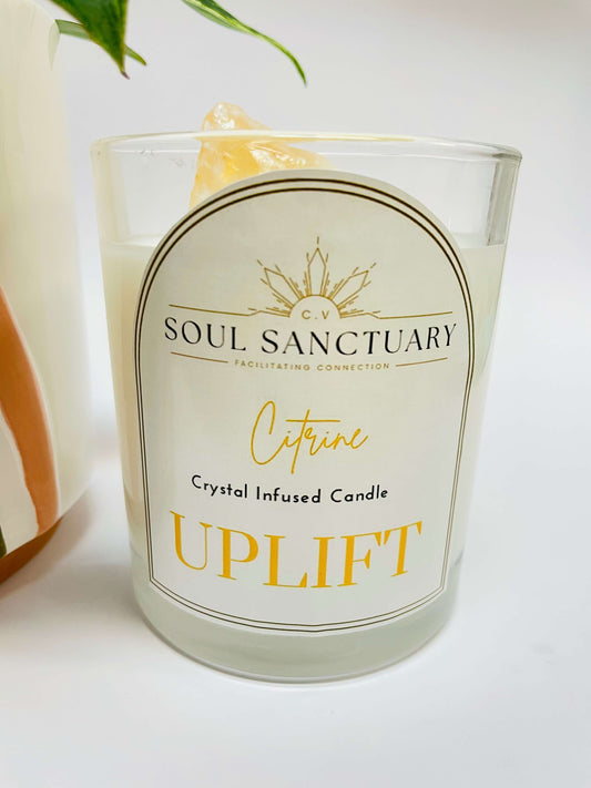 Citrine Candle - UPLIFT