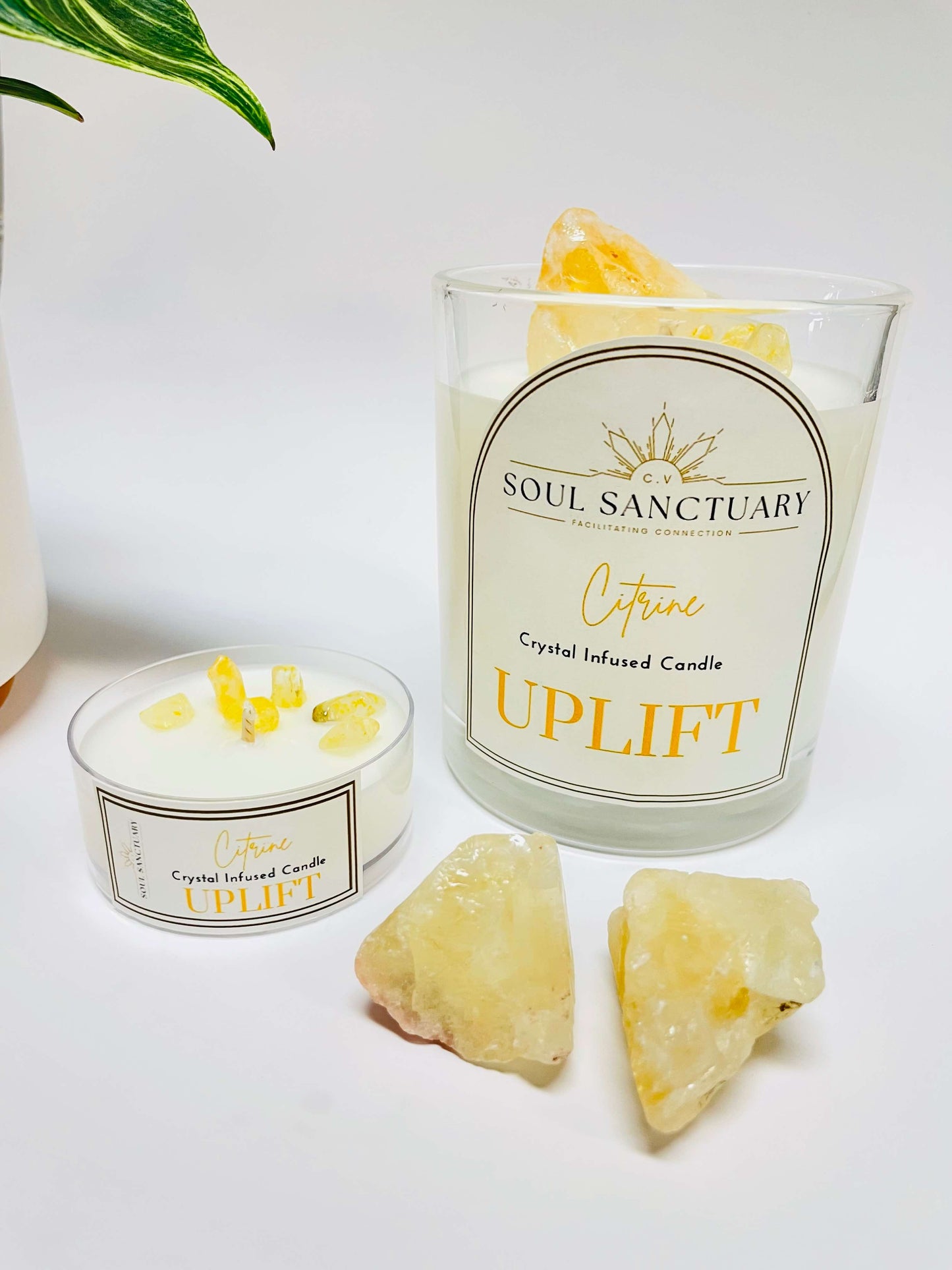 Citrine Candle - UPLIFT