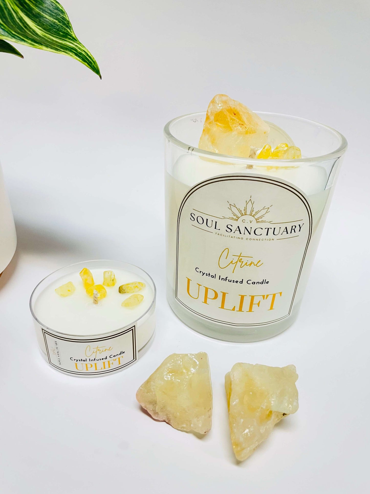 Citrine Candle - UPLIFT