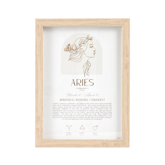 ARIES Framed Print