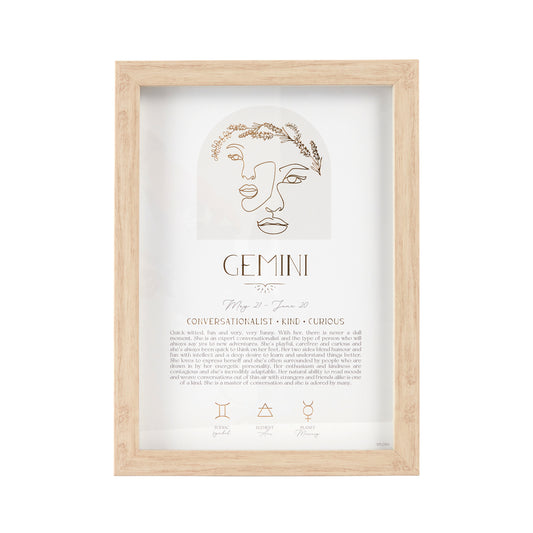 GEMINI Framed Print