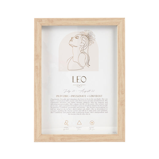 LEO Framed Print