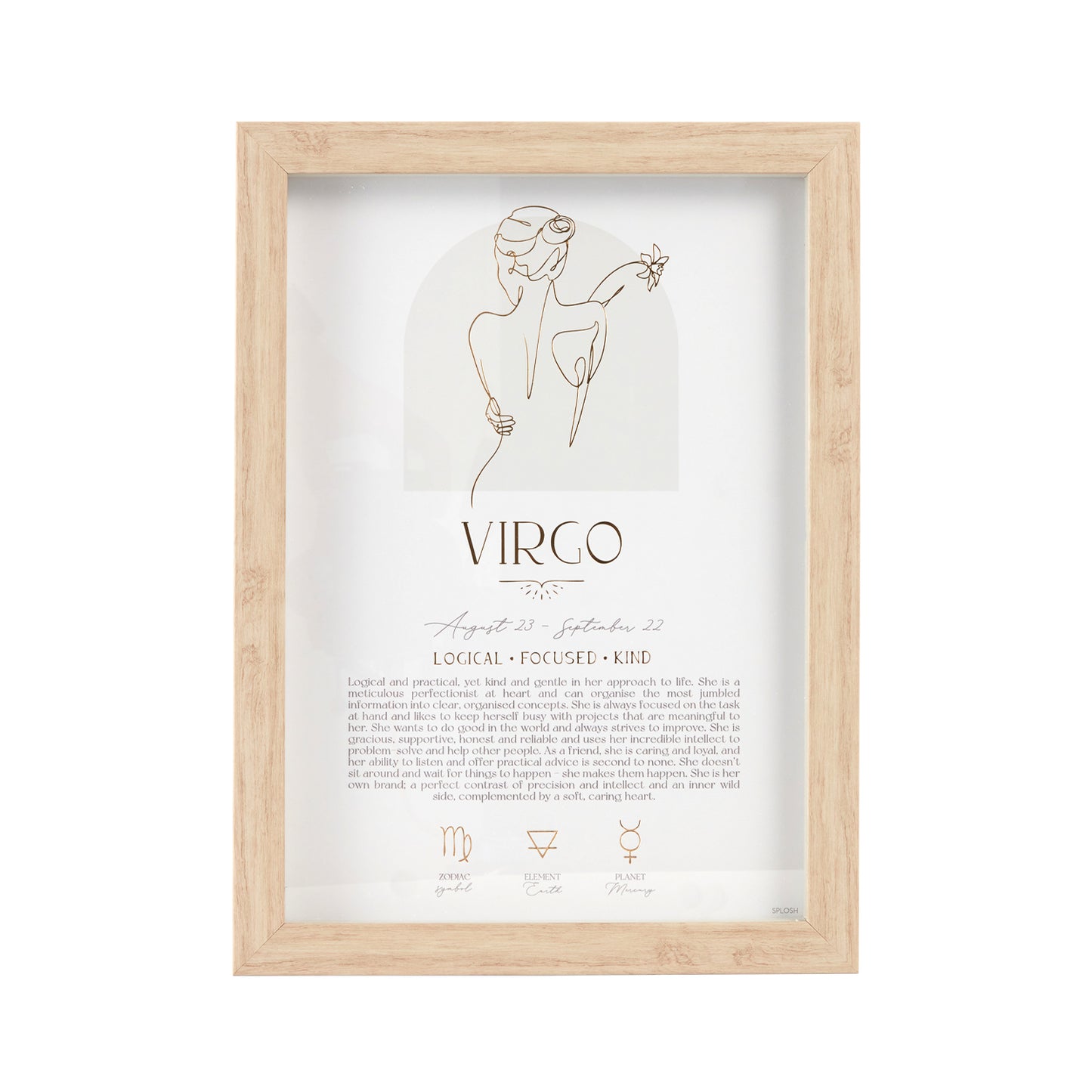 VIRGO Framed Print