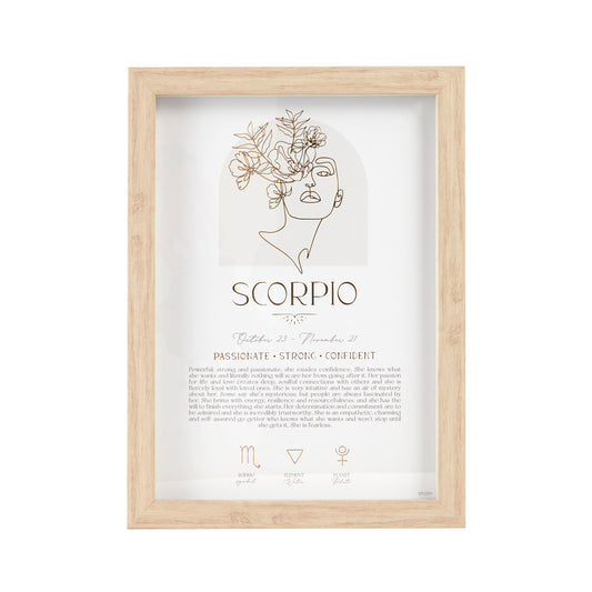 SCORPIO Framed Print