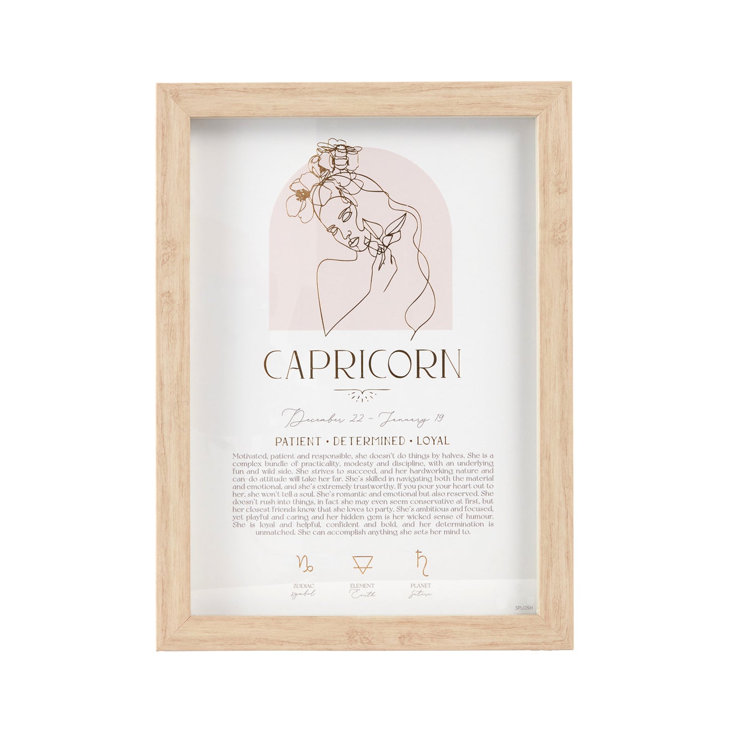 CAPRICORN Framed Print