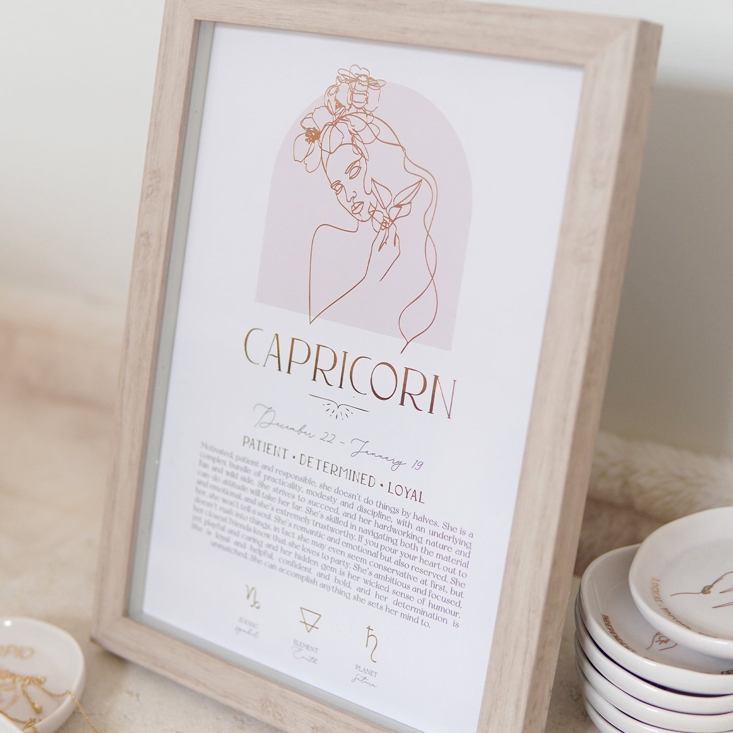 CAPRICORN Framed Print